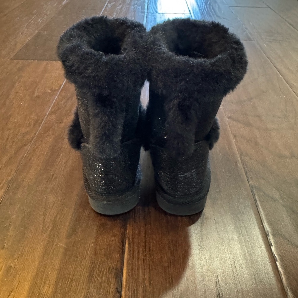 New Black Glitter Unicorn Boots - Picture 4 of 4